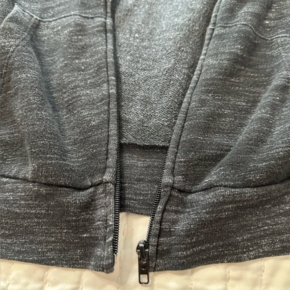 PINK Victoria's Secret Charcoal Hoodie with Logo - Picture 12 of 13